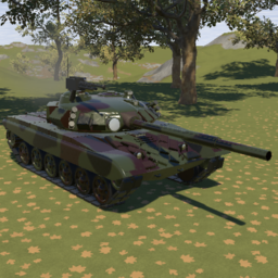 1993 Krasnyy Zavody T-70M MBT (125mm)