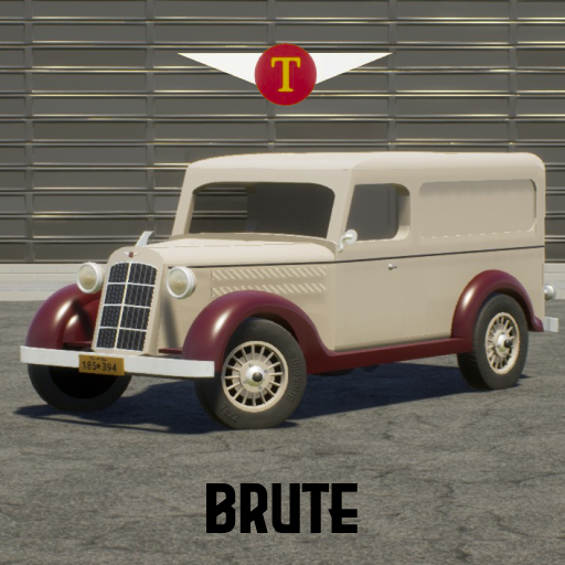 Troubadour brute van 1935 2 tone