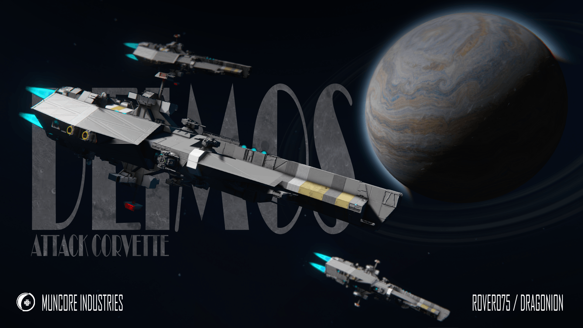 MUN Deimos-Class Corvette preview