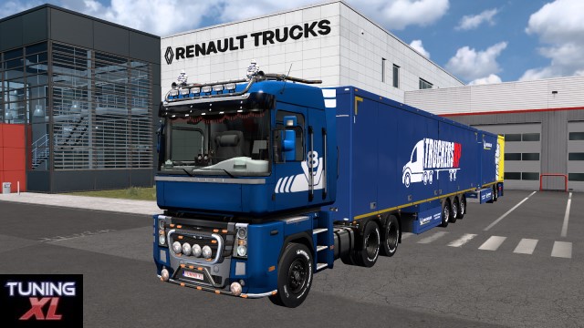 Renault Magnum 6x4 V8 780hp (TruckersMP)