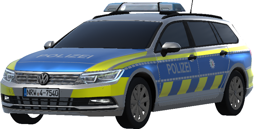 VW Passat B8 NRW Polizei