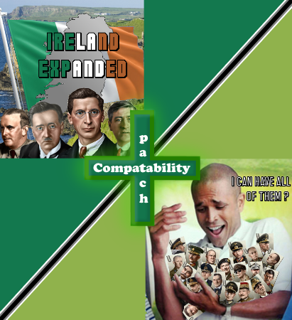 Compatability Patch - Ireland Expanded and Integrate Puppet Commanders - Unique Commanders only