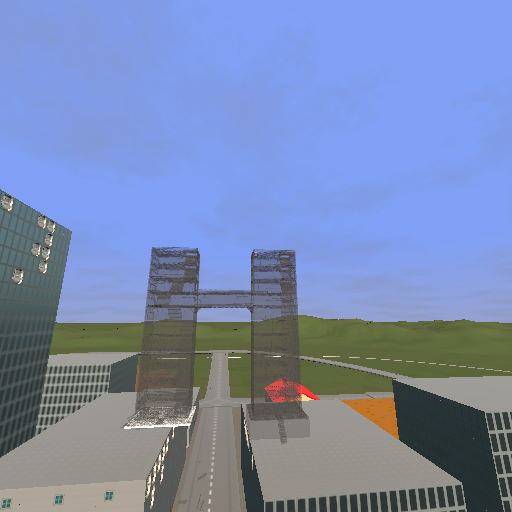 Glass Towers on builidings