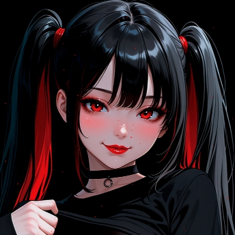 Girl | Dark Background | Dark / Colored Versions | 4K preview