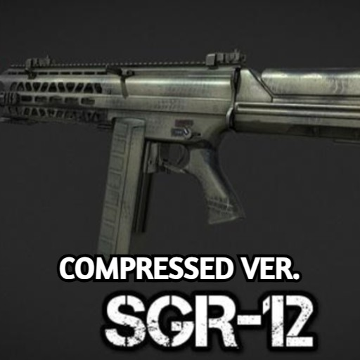 RE8 Village SGR-12 "Thor's Hammer" [AW Model-02] (Auto Shotgun) - Compressed Version