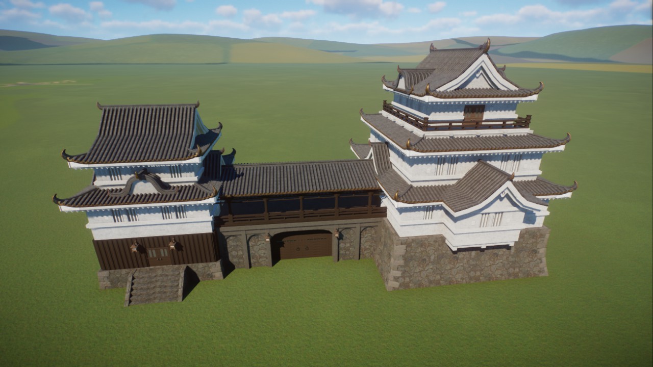 Small Japanese Castle