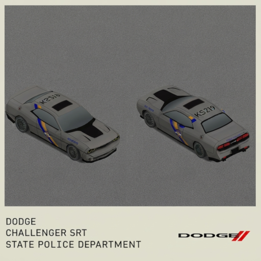 Dodge Challenger SRT [B42] / Retextured