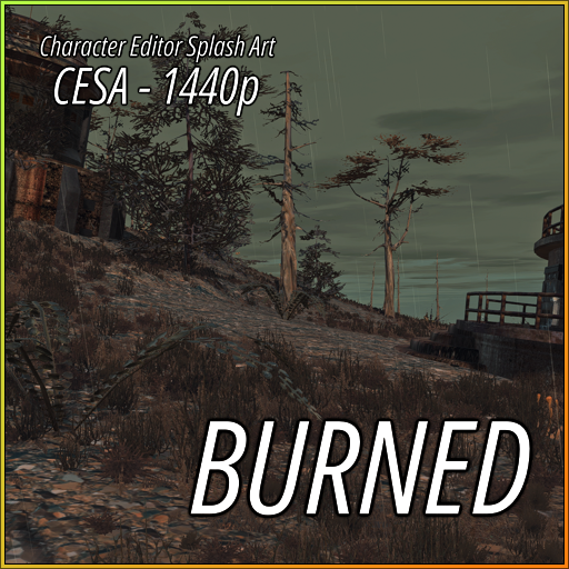 Character Editor Splash Art - 1440p - Burned