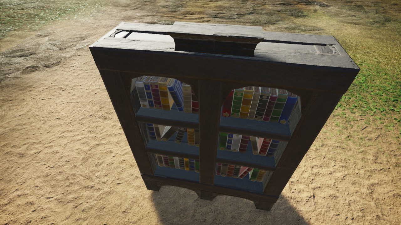Rustic library /// Bibliothèque rustique