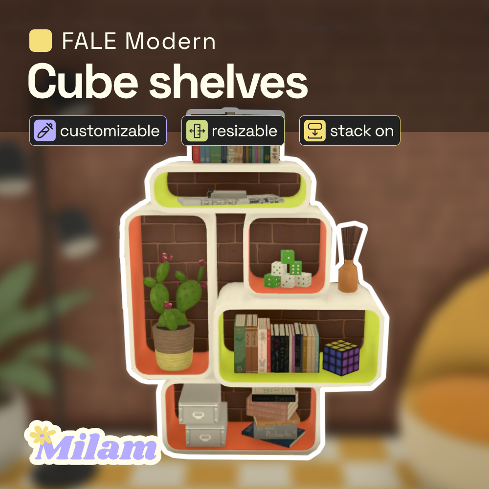 FALE Cube Shelves preview