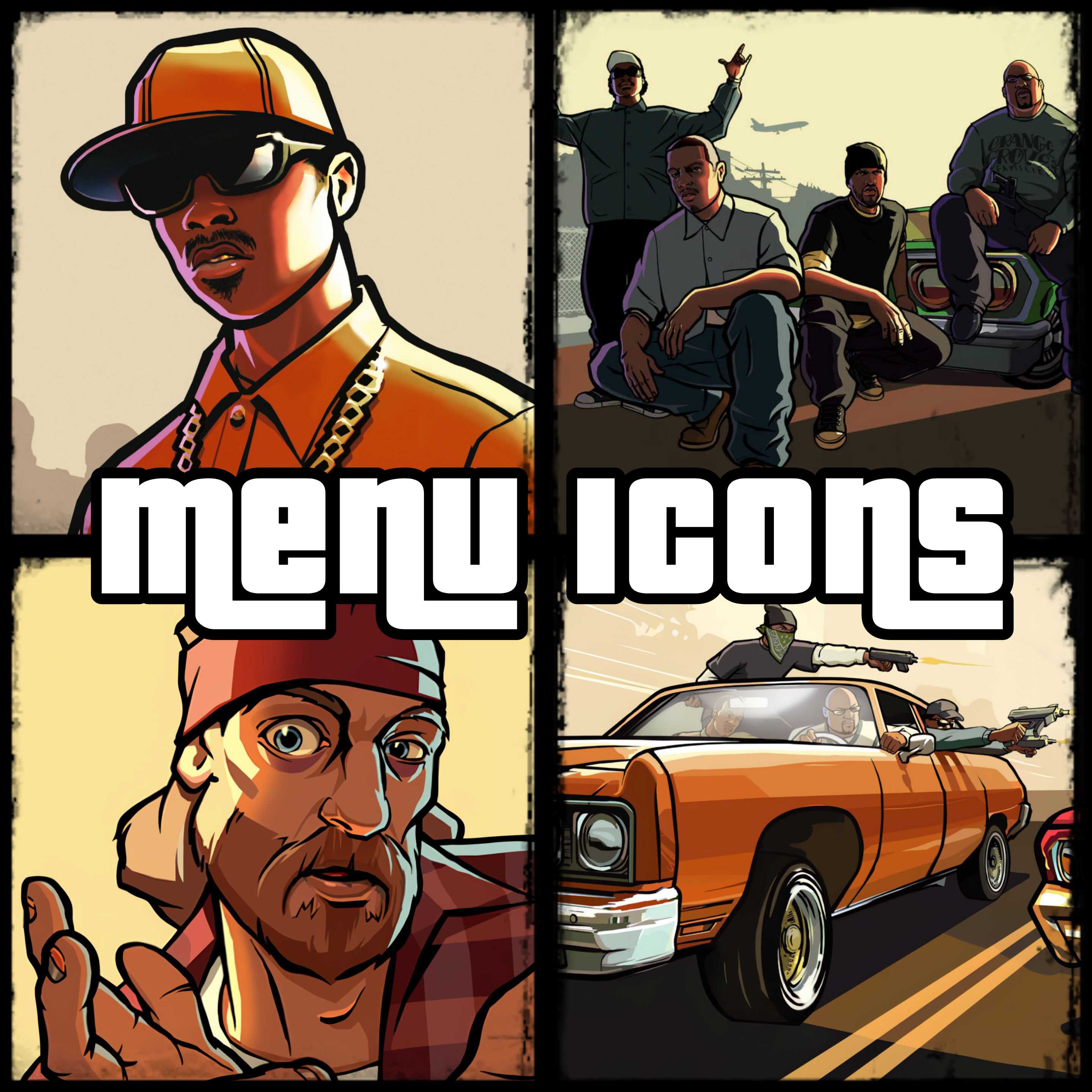 GTA: San Andreas Menu Icons