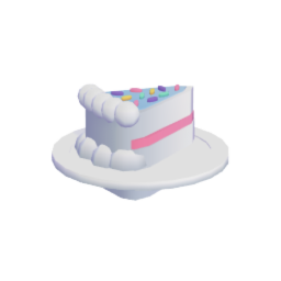 Confetti Cake Slice