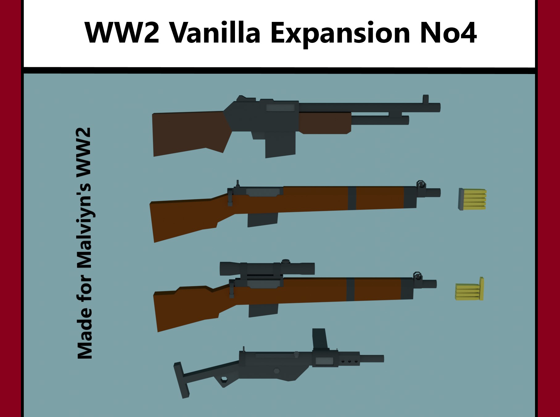 WW2 Vanilla Expansion No. 4 – Unturned Mod