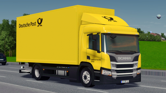 Scania P250 4x2 Deutsche Post
