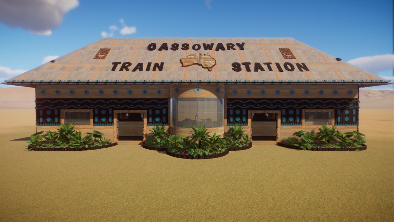 Cassowary Train Station Shell