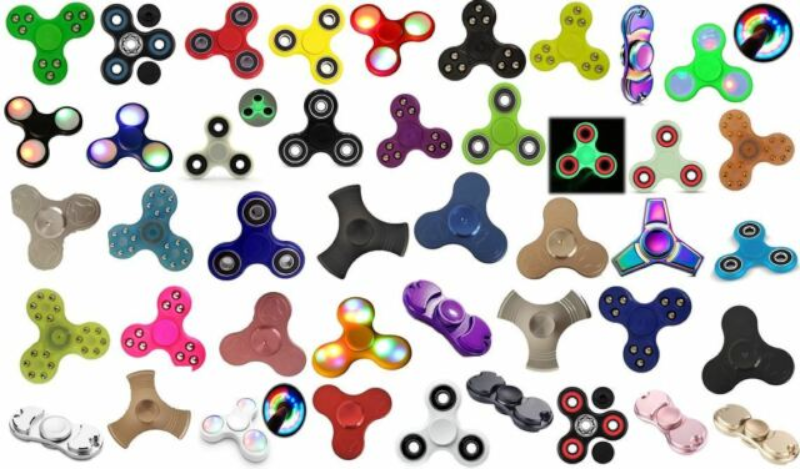 FIDGIT SPINNERS OF OF AMAZON