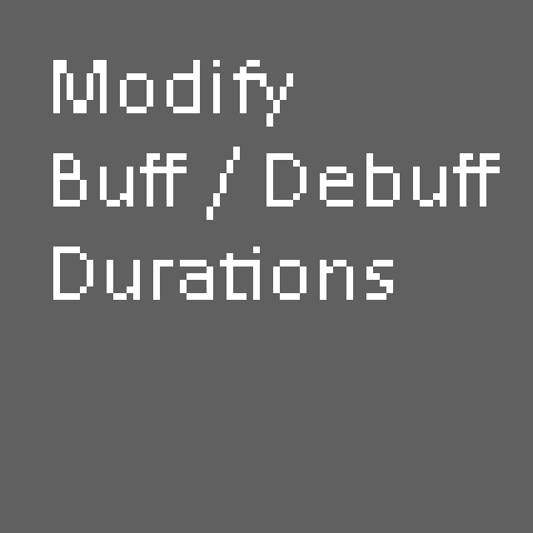 Modify Buff/Debuff Duration – tModLoader Mod