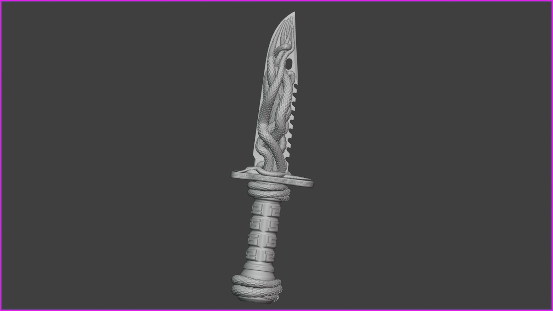 Serpent Weave Combat Knife thumbnail 8