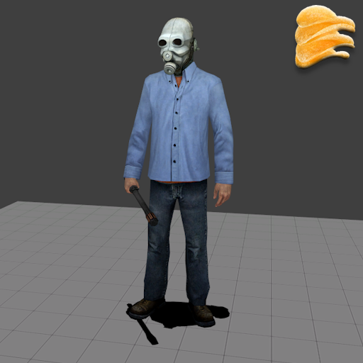 Half-Life 2: Potato Chips Edition: hostage metrocop