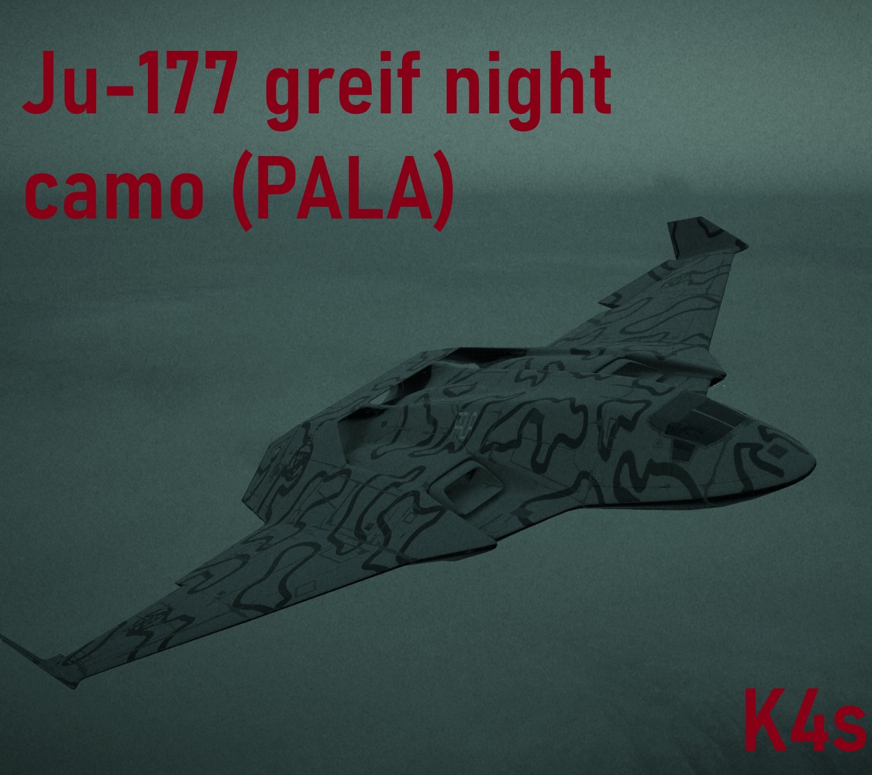 He-177 Greif Night camo Darkreach PALA