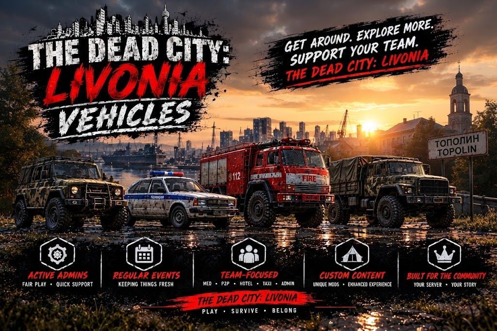 The Dead City: Livonia Vehicles