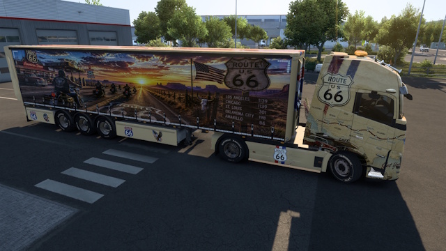 Volvo FH6 theme route 66