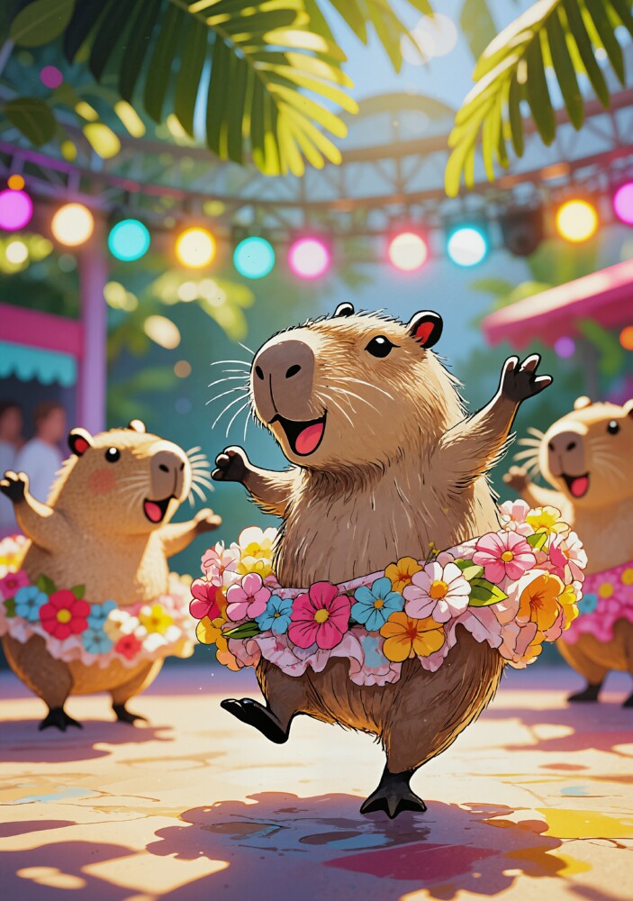 kapibara dance