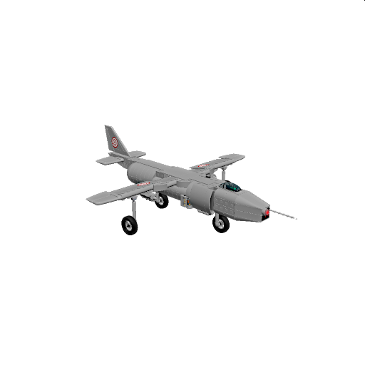 British GR.MK5 fighter jet V1.2