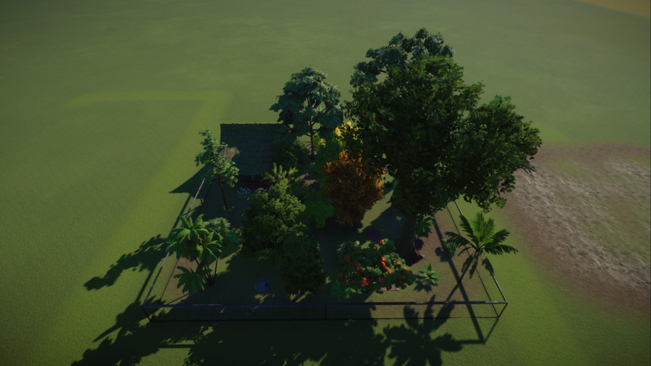Double Capuchin Monkey Habitat (Updated)