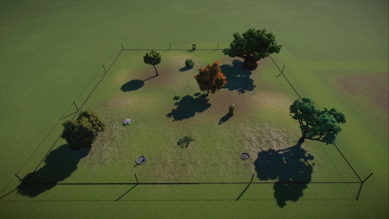 Double Common Ostrich Habitat (Updated)