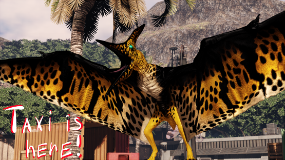 Taxi Pteradon (Free Drop)