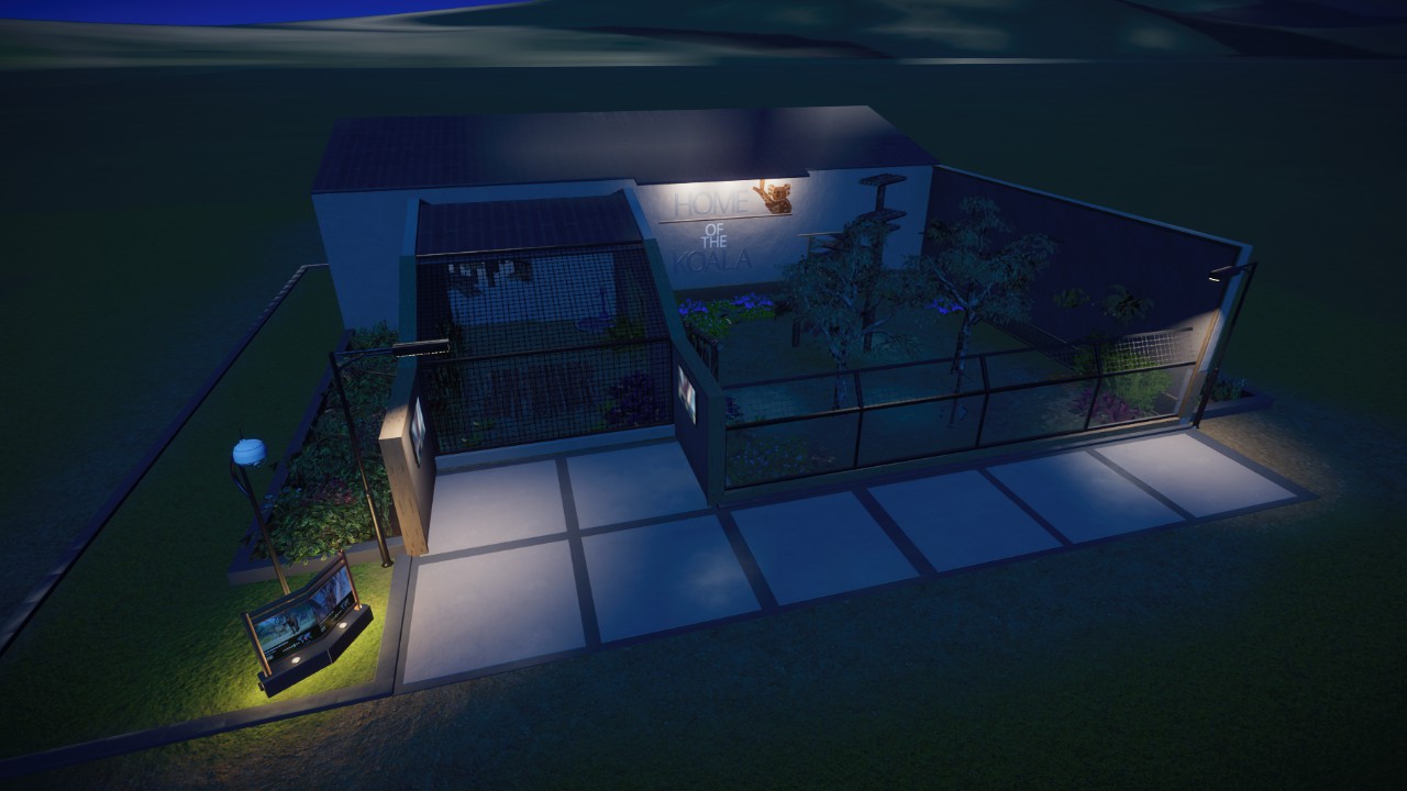 Koala habitat inspired by adamUp
