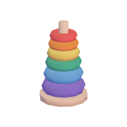 Rainbow Ring Stacking Baby / Kids Toy