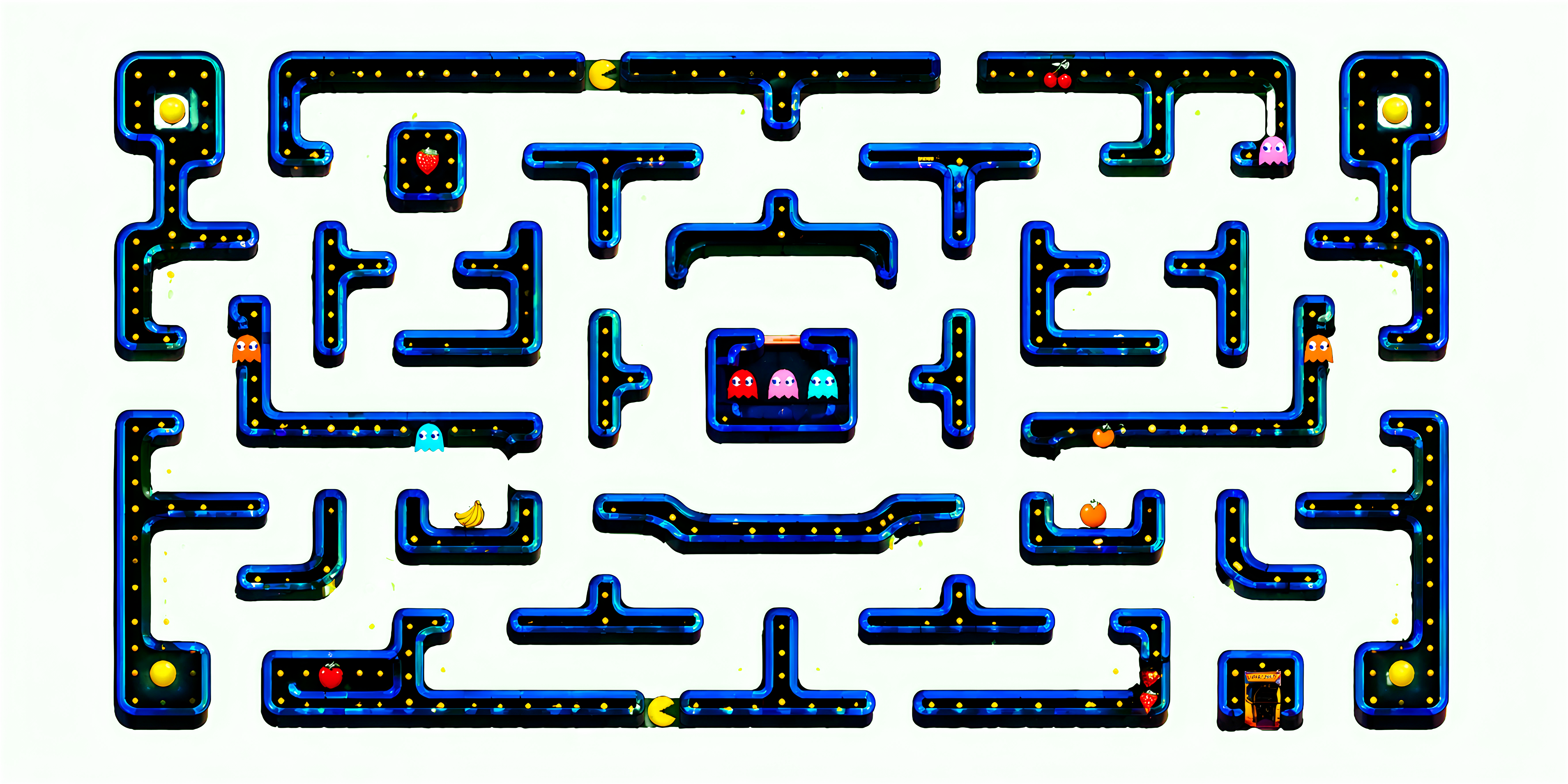 pacman maze