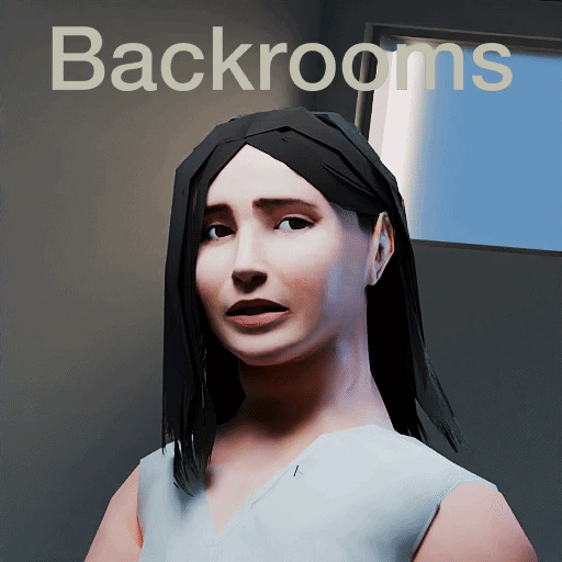 Mary Kline (backrooms movie) Faceposing