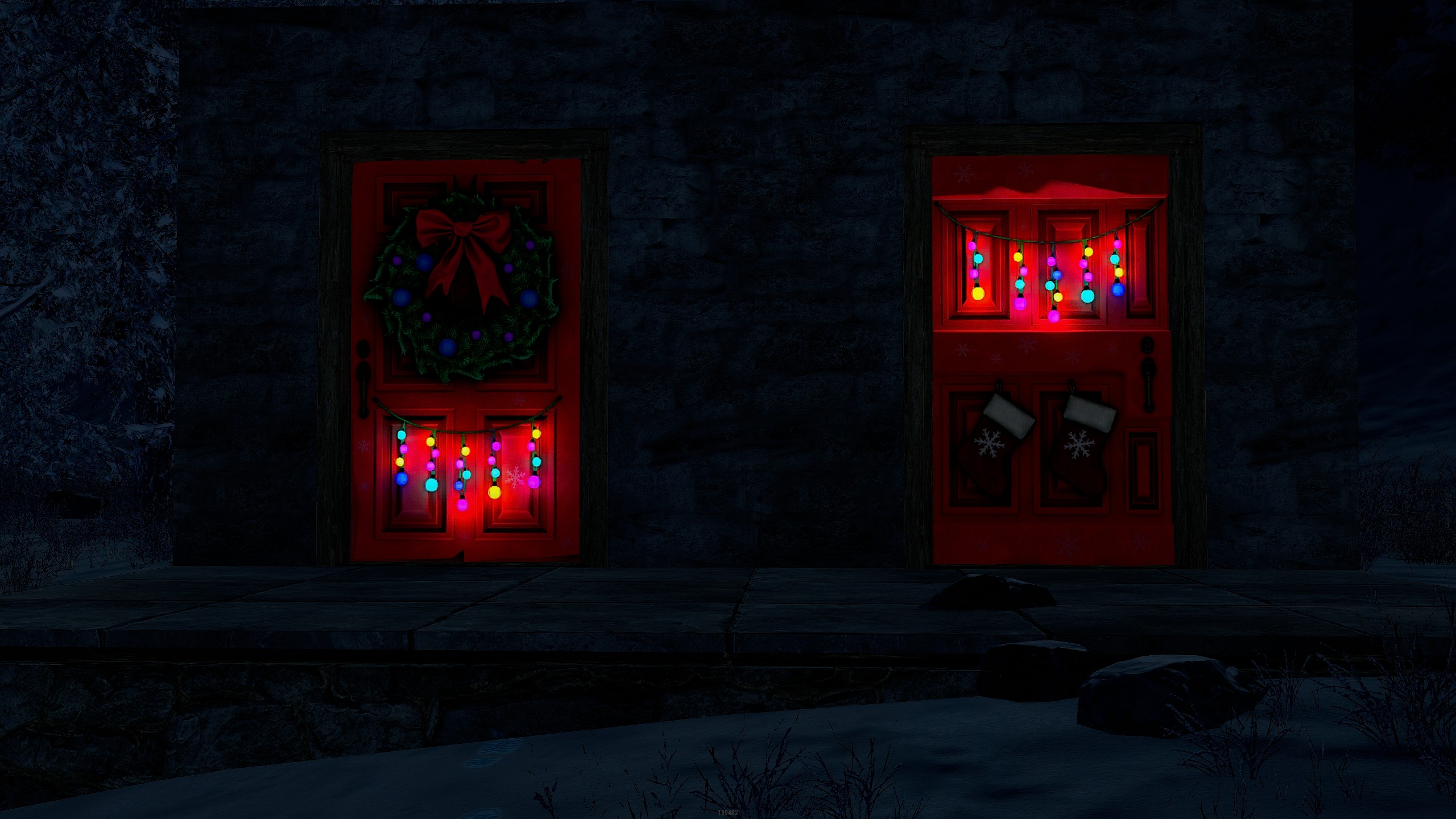 Christmas Wooden Door thumbnail 9