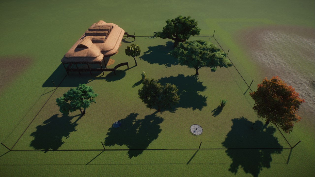 Double Black Wildebeest Habitat (Updated)