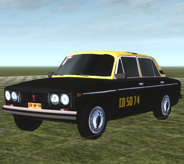 VAZ 2106 Chilean Taxi Pack
