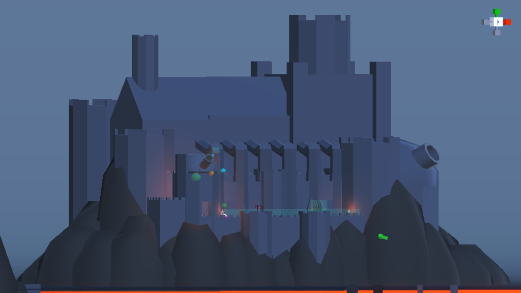 Moonlight Castle-- Outer Ramparts