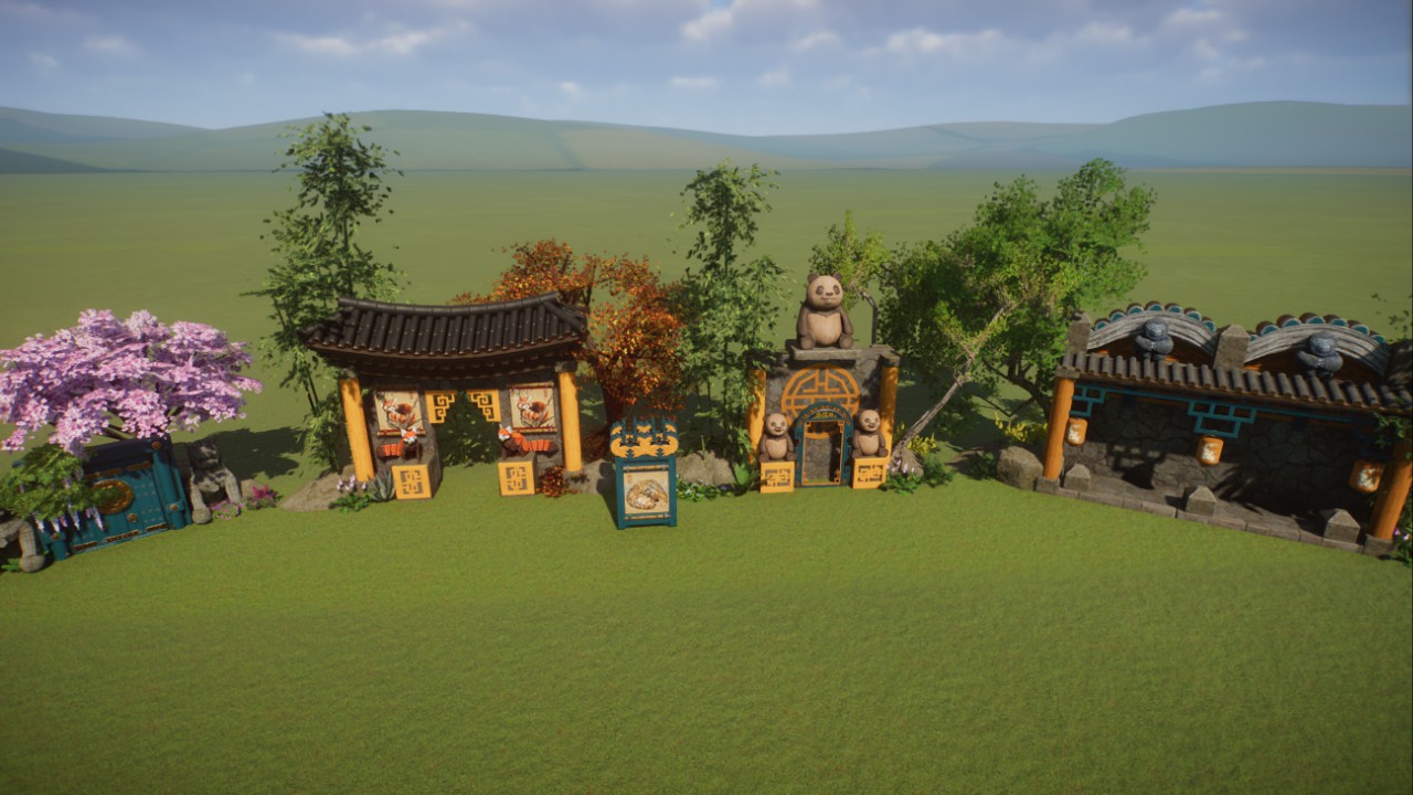5x Asian vending machine skins