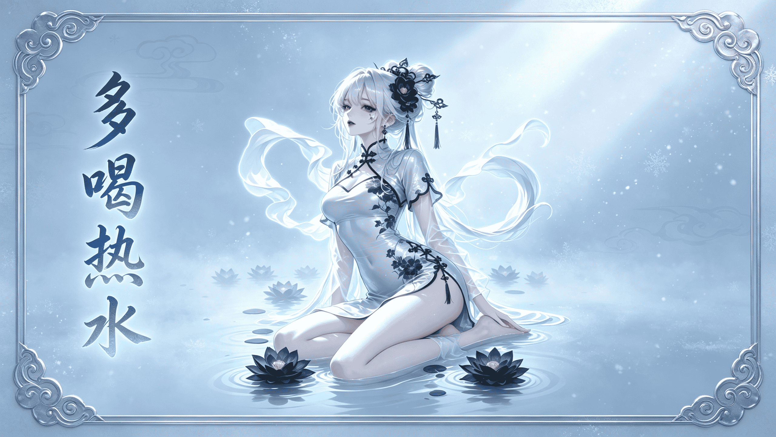 <size=20><color=#0000ff>【多喝热水】</color><color=#ff1493>黑莲白仙</color> preview