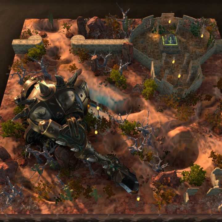 Badlands Titan Wreckage
