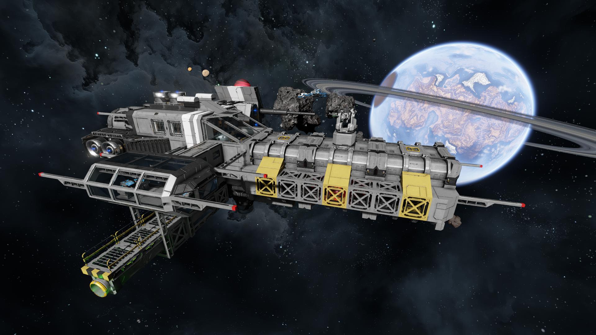 Captured Eione Freighter