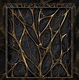 Golden Veins Garage Door