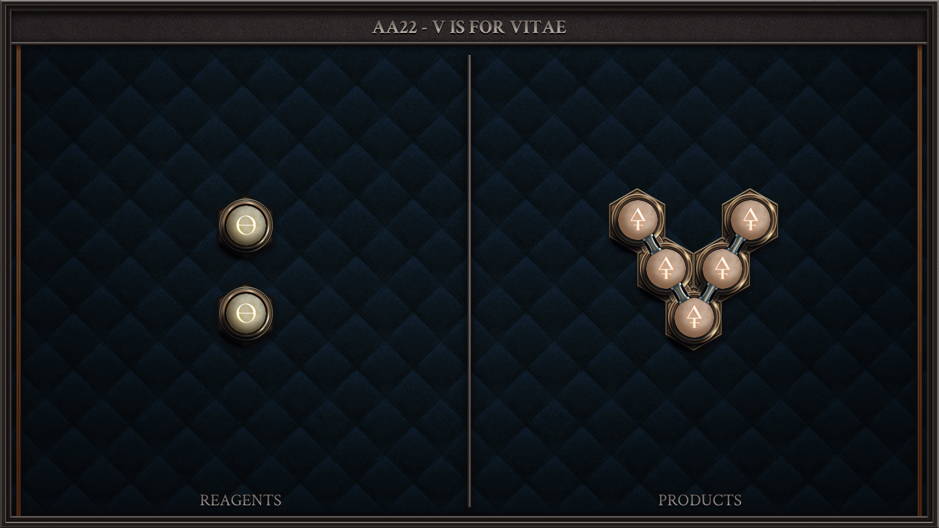 AA22 - V IS FOR VITAE