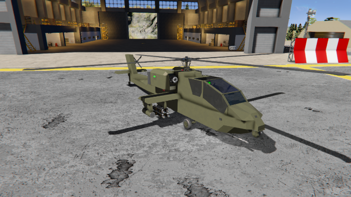 [ParallelWorld3.0] AH-64 A/D/MKI Attack Helicopter