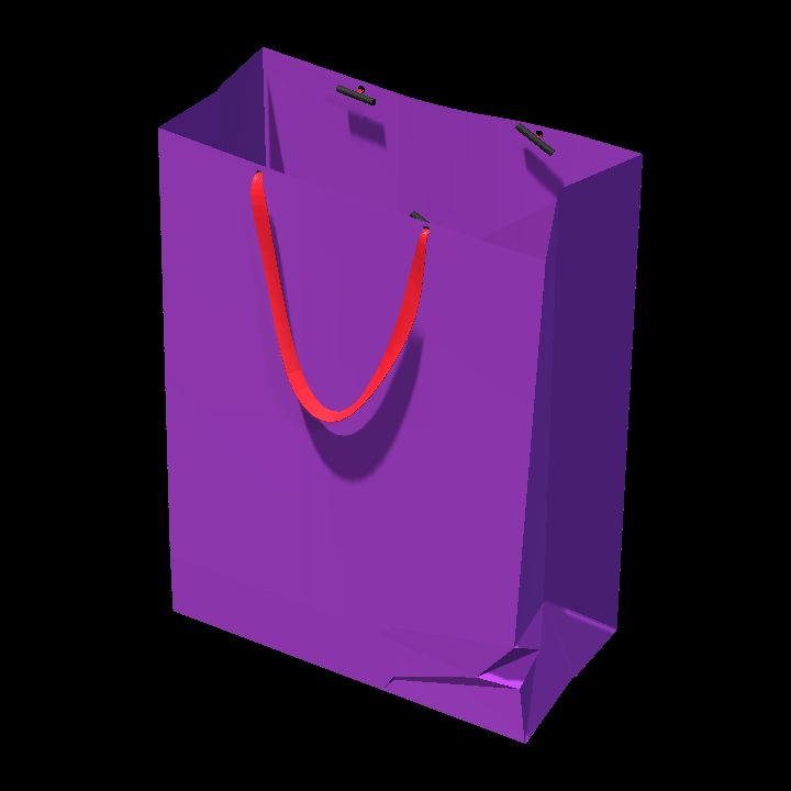 Gift bag - purple