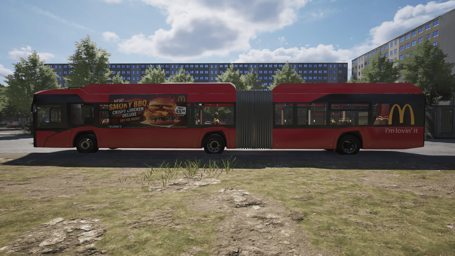 Solaris Urbino 18m 4D Mcdonald's