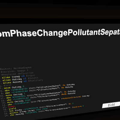 RoomPhaseChangePollutantSepatation