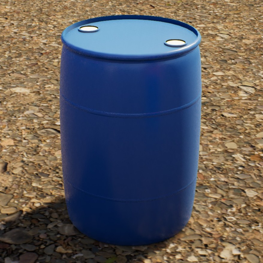 62 gal water barrel